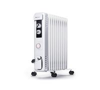 Pro Breeze 2500W 11 Fins Oil Filled Radiator w/ Thermostat Control