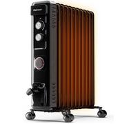 Pro Breeze® 2500W Oil Filled Radiator - 11 Fins - Electric Heater -Portable [EEK: A+]