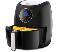 Pro Breeze 4.2L Air Fryer 1400W with Digital Display, Timer and Fully Adjustable Temperature Control for Healthy Oil Free & Low Fat Cooking
