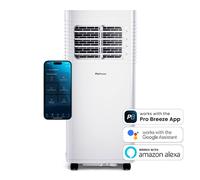 Pro Breeze 5000 BTU 3-in-1 Portable Air Conditioner with Smart Wifi App in White Pro Breeze White