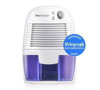 Pro Breeze® 500ml Premium Dehumidifier for Damp, Mould, Moisture in Home, Kitchen, Bedroom, Caravan, Office, Garage (White & Blue, 500ml)
