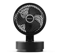Pro Breeze 8" Turbo Desk Fan with 24 Speeds, 4 Operating Modes & 12 Hour Timer in Black Pro Breeze Black