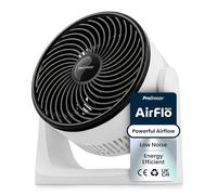 Pro Breeze AirFlo Mini Turbo Desk Fan - Whisper Quiet & Ultra Powerful Small Table Fan, 3 Speed Settings, 90° Variable Tilt, Compact Personal Fan for Bedroom, Office & Home, and Instant Cooling