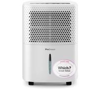 Pro Breeze® Eco Compact 12L/Day Small Dehumidifier - 5p/h to run, Automatic Damp Absorber For Home Bedroom Sensor & Display, Laundry Drying & Stop Condensation, WINNER OF THE WHICH? GREAT VALUE AWARD