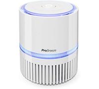 Pro Breeze Mini Air Purifier with True HEPA Filter, Personal Desktop Air Cleaner with Night Light for Home, Work, Office for Allergies, Smoke, Dust, Pollen and Pet Dander | USB and AC Power