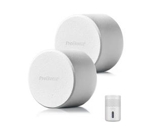 Pro Breeze Osmo® Moisture Absorber Refill Tablets - 2 x 700g Extra-Large Refills for Dehumidifier - Up to 200 Days Humidity & Odour Absorption - Eco-Friendly, Fragrance-Free, No Power Needed