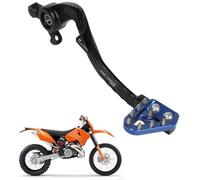 PRO CAKEN CNC Motorcycle Rear Foot Brake Pedal Lever Unfolding 7075 Aluminum Alloy Forged for 250SX 250 300EXC HARDENDURO CKD SIXDAYS TC250 TE250 TX300 Dirt Bike