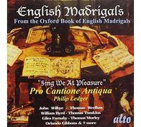 English Madrigals From The Oxford Book Of English Madrigals