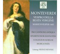 Pro Cantione Antiqua - Vespro Della Beata Vergine: Marienvesper 1610