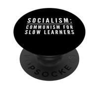 Pro Capitalism Capitalist Freedom Lover Libertarian Politics PopSockets Adhesive PopGrip