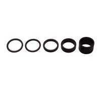 Pro Cassete Joint Carb Ah 1/8 Spacer 5 Units 2 / 2.5 / 5 / 10 / 20 mm Black