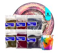 PRO Chemical Disc Golf Dye Starter Kit | Personalize Your Discs However You Want | Perfect for Beginners to Disc Dyeing | Stand Out from The Crowd | Pro Chem Disc Golf Dye Powder | 6