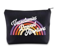 Pro Choice Makeup Bag Reproductive Rights Gift Vasectomies Prevent Abortions Women Rights Equality Zipper Bag (Prevent UK)