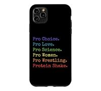 Pro Choice Pro Love Protein Shake - Funny Rainbow Statement Case for iPhone 11 Pro Max
