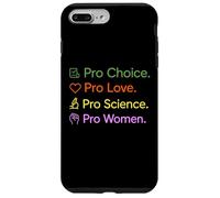 Pro Choice Pro Love Science Women Feminism Empowerment Case for iPhone 7 Plus/8 Plus