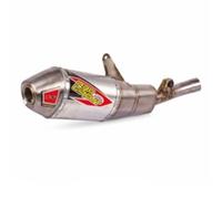 PRO CIRCUIT T-6 Silencer- Stainless Steel/Stainless Steel End Cap