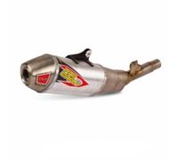 PRO CIRCUIT T-6 Silencer- Stainless Steel/Stainless Steel End Cap