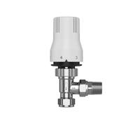 Pro Classic Angled Thermostatic Radiator Valve 15mm