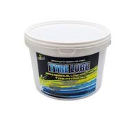Pro Clean Motorcycle Tyre Lube - Low Friction, Non-Residue Tyre Fitting Gel - Quick Drying & Non-Corrosive Formula (2.5L)