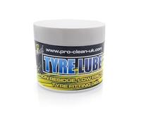 Pro Clean Motorcycle Tyre Lube - Low Friction, Non-Residue Tyre Fitting Gel - Quick Drying & Non-Corrosive Formula (250ml)