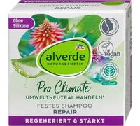 Pro Climate Solid Shampoo Repair, 60 g, Sustainable Hair Care without Silicones and Parabens, Vegan alverde NATURKOSMETIK for Regenerated and Nourished Hair