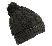 Pro Climate Waterproof Thinsulate Chunky Knit Bobble Hat - Olive
