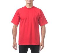 Pro Club Men's Men's Heavyweight Cotton Short Sleeve Crew Neck T-Shirt Classic
