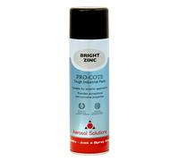 Pro-Cote Bright Zinc Spray Paint 500ml 500ml Silver