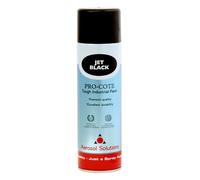 Pro-Cote Jet Black Spray Paint 500ml 500ml Black