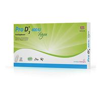 Pro D3 Vegan Vitamin D3 400 IU | 120 Capsules | Made in The UK | Free from Gluten, Gelatine, SOYA, Milk, Dairy, Peanut/Nut, Alcohol, Colour | 4 Months Supply