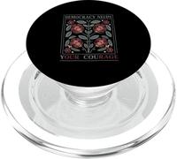 Pro Democracy Needs Your Courage Gift Resist Fascism Protest PopSockets PopGrip for MagSafe