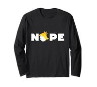 Pro-Democracy No Kings Nope Protest American Resist Long Sleeve T-Shirt