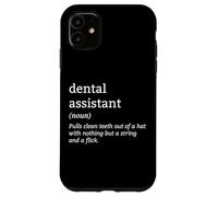 Pro Dentist Definition Tooth Extraction Dental Assistant Case for iPhone 11