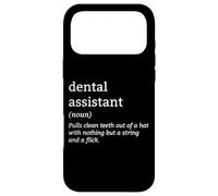 Pro Dentist Definition Tooth Extraction Dental Assistant Case for iPhone 17 Pro Max