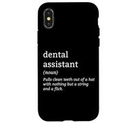 Pro Dentist Definition Tooth Extraction Dental Assistant Case for iPhone X/XS