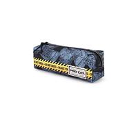 PRO-DG Unisex-Child 00815 Square HS Pencil Case Do Not Cross, Grey, One Size