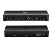 Pro Docking Station 5 Monitors, WAVLINK DisplayLink Laptop Dock Support Five 4K Displays for MacBook Neo,Mac&Windows, 2X DP1.4(Dual 8K@60Hz),2 HDMI2.0, Alt HDMI,2.5Gbps Ethernet,PD100W,Driver Required