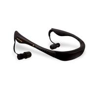 Pro Ears Stealth 28 - PEEBBLK - Electronic Hearing Protection & Amplification - NRR 28 - Behind The Head Ear Buds - Digital Earbuds, Black