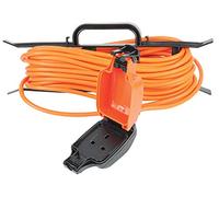 PRO ELEC 1-Gang Outdoor Mains Extension Lead, 15m Cable, IP54 Rated - PEL01319