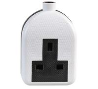 PRO ELEC 1-Gang Rubber Trailing Socket, 13A, White - PELB1579