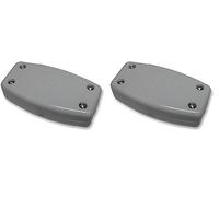 PRO ELEC 13A In-Line Connector Box, 3-Terminal Mains Flex Joiner - 250V, Screw Terminals, Compact Design - PE01011 (Pack of 2)