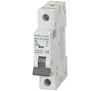 PRO ELEC 16A Type B MCB Single Pole 10kA DIN Rail Circuit Breaker