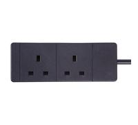 PRO ELEC 2 Gang Extension Lead, 13A UK Plug, 240V, 5m Cable - PELB1738