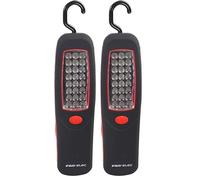 PRO ELEC 24 LED Worklight with Hanging Hook & Magnet - Portable 80 Lumen Handheld Inspection Lamp - Battery Powered - PEL00006 (Pack of 2)
