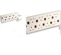 Pro Elec 2m 8 Gang Individually Switched Extension Lead with Neon Switches