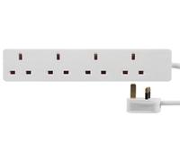 Pro Elec - 4-Gang Extension Lead, 15M, White