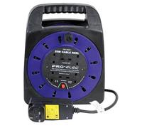 Pro Elec - 4 Gang Rcd Extension Reel, 13A, 25M