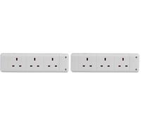 Pro Elec 9338 3 Way Extension Socket (Pack of 2)