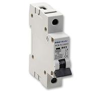 PRO ELEC AUB1-63A - Single-Pole MCB, 63 A, B-Curve