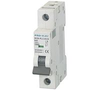Pro Elec AUB7 1P D10A 10A Single Pole Type D MCB, 10kA